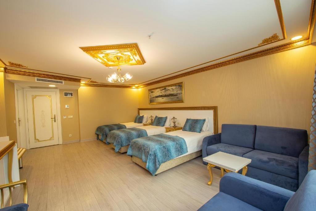 Phosphorion Hotel Istanbul Eksteriør billede Family room