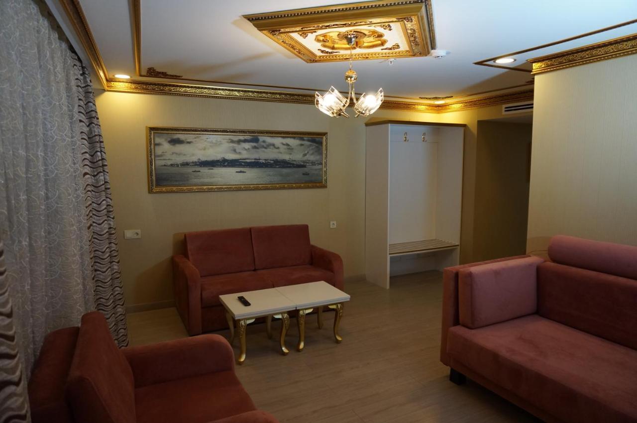 Phosphorion Hotel Istanbul Eksteriør billede A living room in a hotel